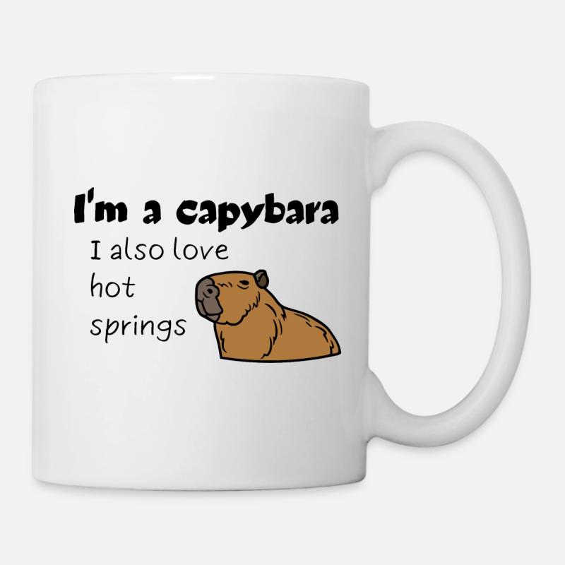 Je suis un capybara - Mug blanc - blanc