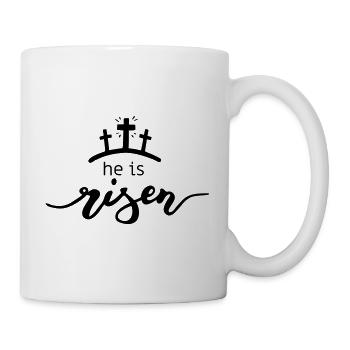 he is risen - Mug - white - Right