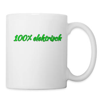 100 elektrisch - Tasse - Weiß - Rechts