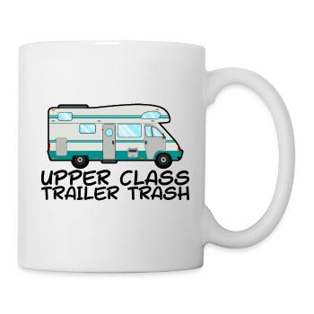 Upper Class Trailer Trash 2 - Mug - white - Right