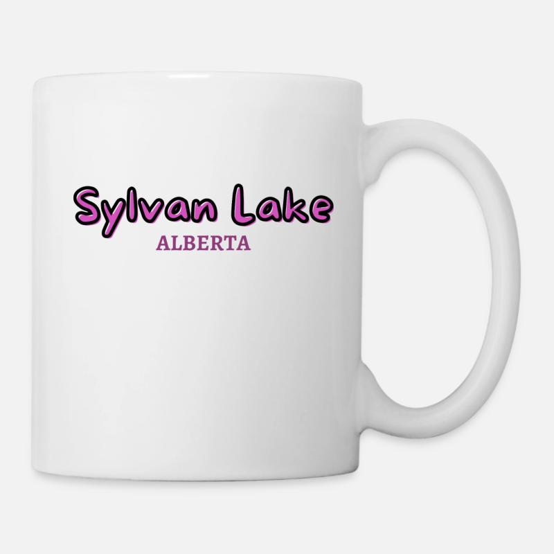 Sylvan Lake Alberta - Mug - white
