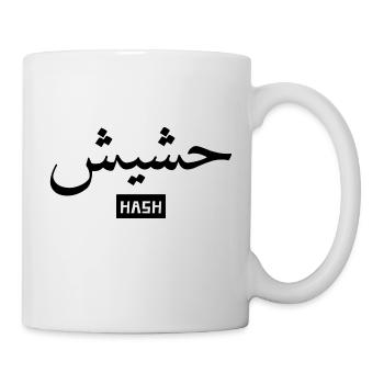 ARABIC HASH BLACK - Tasse - Weiß - Rechts