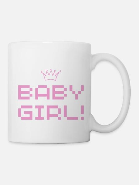 Baby Girl - Tasse - Weiß