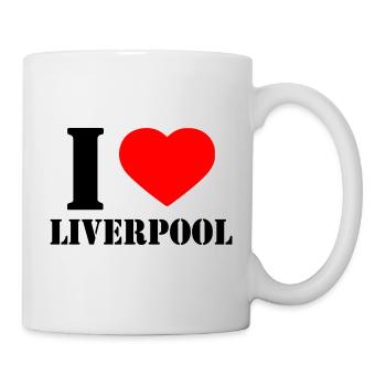 liverpool - Tasse - Weiß - Rechts