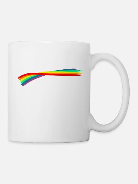 LGBTQ LGBTQ+ Pride Month Flag Design - Tasse - Weiß