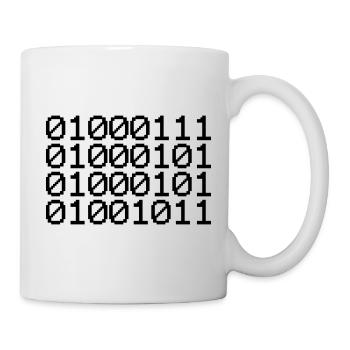 BINARY GEEK - Mug - white - Right