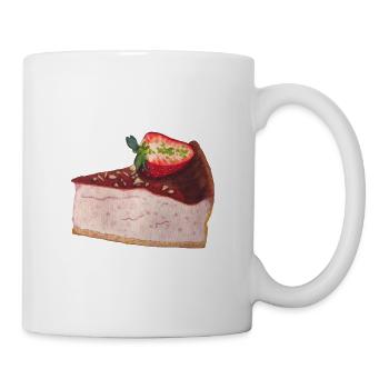 Strawberry Cake Cheesecake - Mug - white - Right