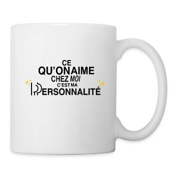 Accessoires humour personnalité - Mug blanc - blanc - Droite