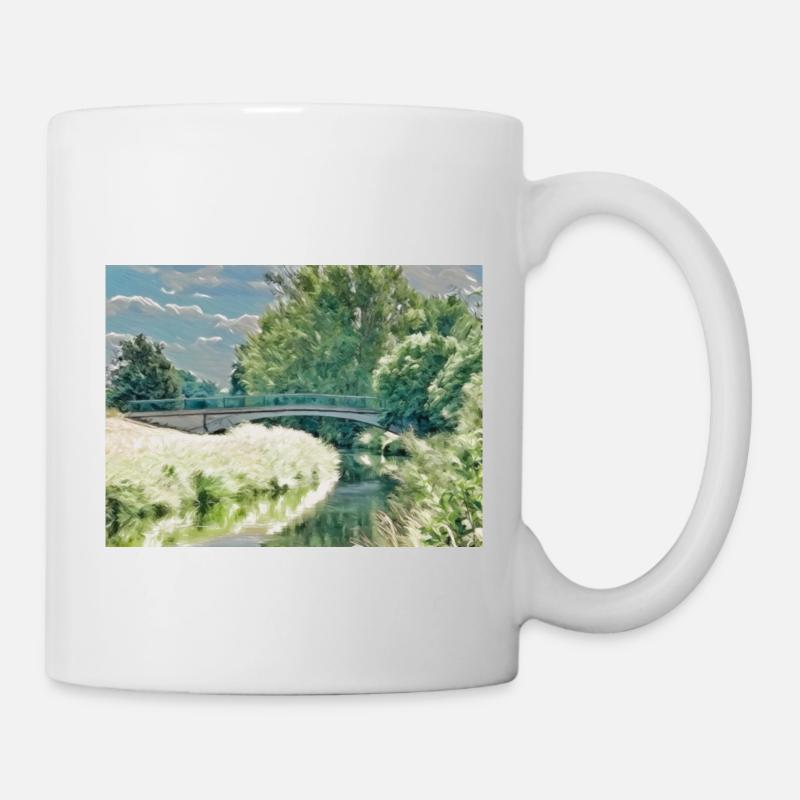 Stappenbrücke - Mug blanc - blanc