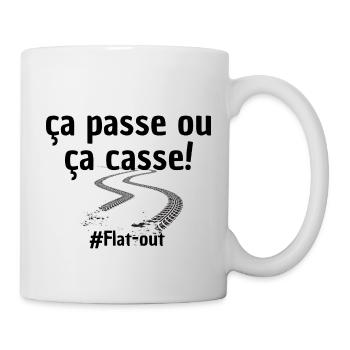 T-shirt pilote - Mug blanc - blanc - Droite