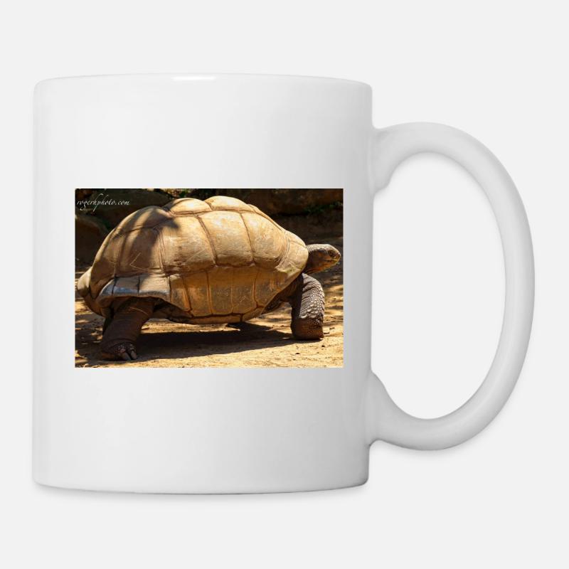 Galapagos Giant Turtle - Mug - white