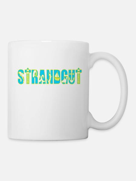 Strandgut - Tasse - Weiß