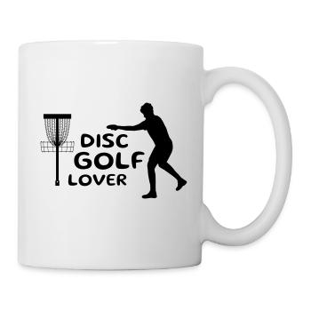 Disc golf - Mug - white - Right