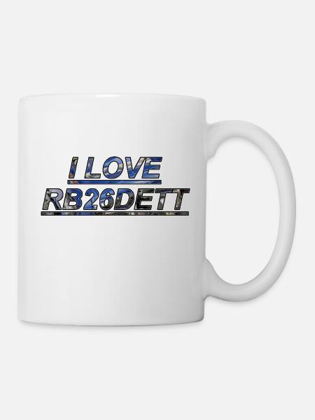 I Love RB26DETT - Mug - white