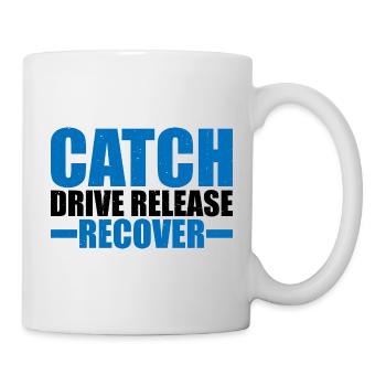 Catch Drive Release Recover 9 - Mug - white - Right