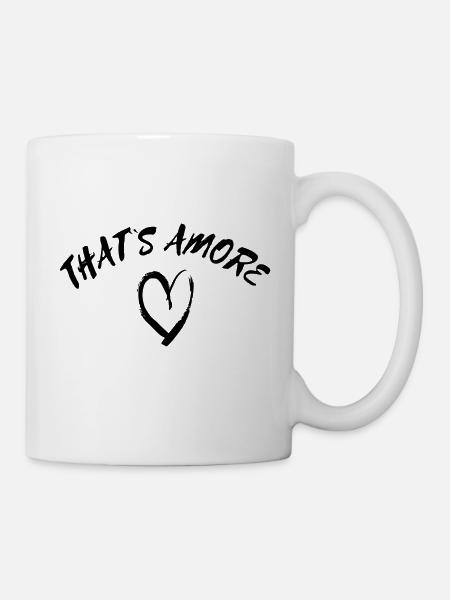 That`s Amore - Tasse - Weiß