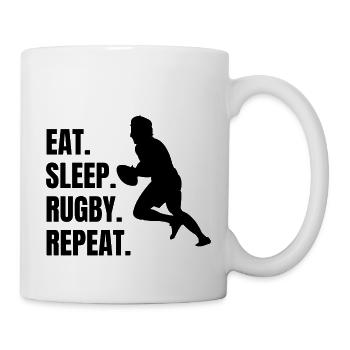 Rugby Rugby Team Rugby Coach Gift Rugby Player - Mug - white - Right