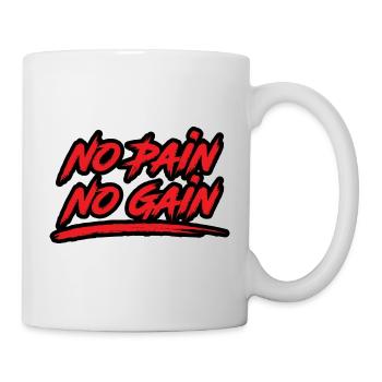 No Pain No Gain - Mug - white - Right