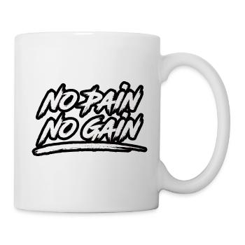 No Pain No Gain - Mug - white - Right