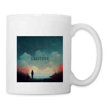Solitude - Lonely Man - Mug blanc - blanc - Droite