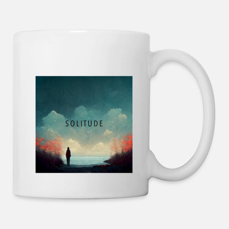 Einsamkeit - Einsamer Mann - Tasse - Weiß