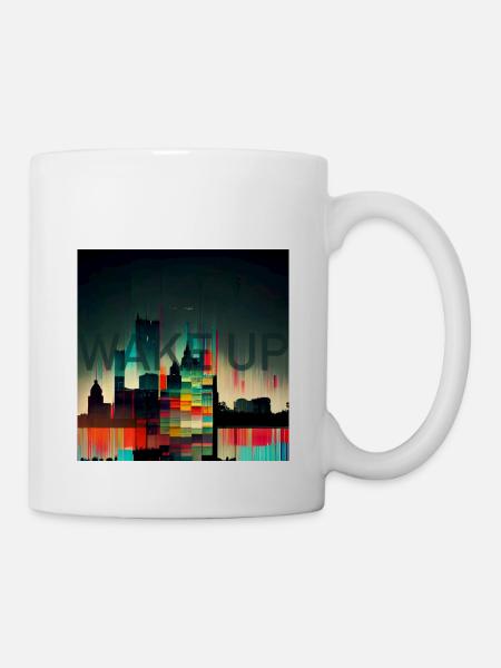 Wake Up Wach Auf - Tasse - Weiß