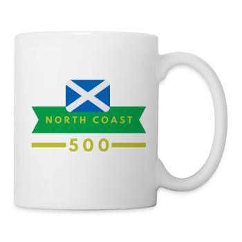 north coast 500 scotland - Mug - white - Right