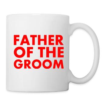 Father of the groom - Mug - white - Right