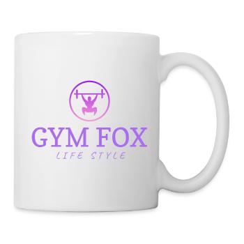GYM FOX - Motivating Gym and Fitness Designs - Mug - white - Right