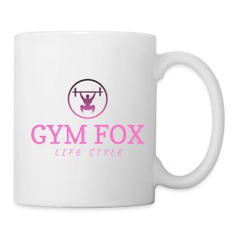 GYM FOX - Motivating Gym and Fitness Designs - Mug - white - Right