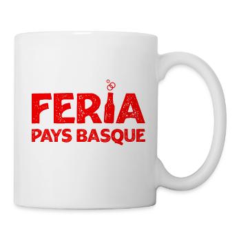 Feria du pays basque - Mug blanc - blanc - Droite