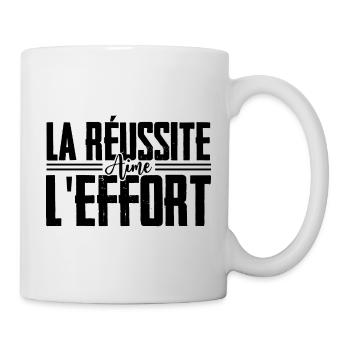 Success loves effort (like-n) - NeedyMindSet - Mug - white - Right