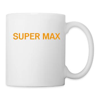 Super Max Fan Shirt - Mug - white - Right