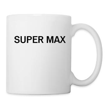 Super Max Fan Shirt - Tasse - Weiß - Rechts