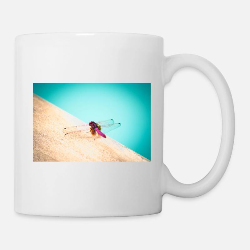 Dragon Fly - Mug - white