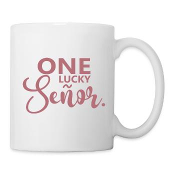 One Lucky Señor Wedding Husband To Be Groom - Mug - white - Right