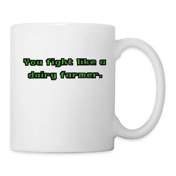 Dairy Farmer 2 - Tasse - Weiß - Rechts