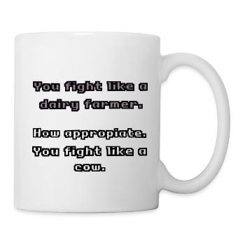 Dairy Farmer 4 - Tasse - Weiß - Rechts