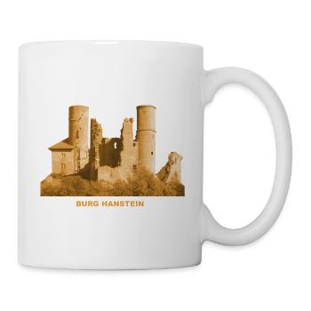 Hanstein Burg Ruine Eichsfeld Bornhagen Thüringen - Tasse - Weiß - Rechts