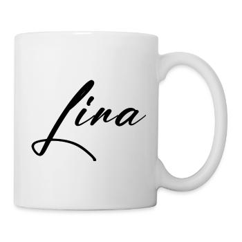 lina - Tasse - Weiß - Rechts