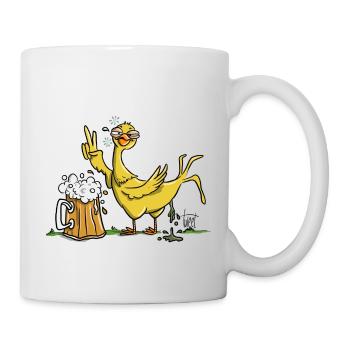 Drunk Bird - Mug - white - Right