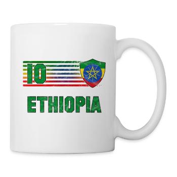 Ethiopia Football Team - Mug - white - Right