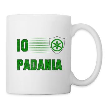 Équipe de football de Padanie - Mug blanc - blanc - Droite