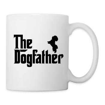 Shih Tzu Dogfather Dog Lover Godfather Style - Mug blanc - blanc - Droite