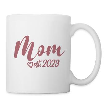 2023, Maman en devenir, annonce de grossesse - Mug blanc - blanc - Droite
