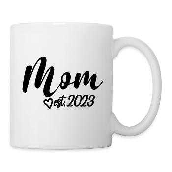 2023, Maman en devenir, annonce de grossesse - Mug blanc - blanc - Droite