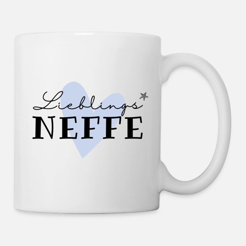 Lieblingsneffe/ bester Neffe / Geburt - Tasse - Weiß