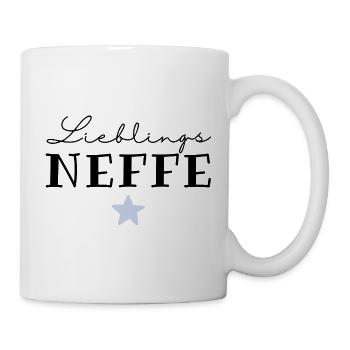 Lieblingsneffe/ bester Neffe / Geburt - Tasse - Weiß - Rechts