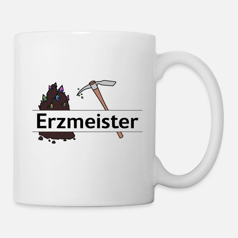 GLCKplus - erzmeister - Tasse - Weiß