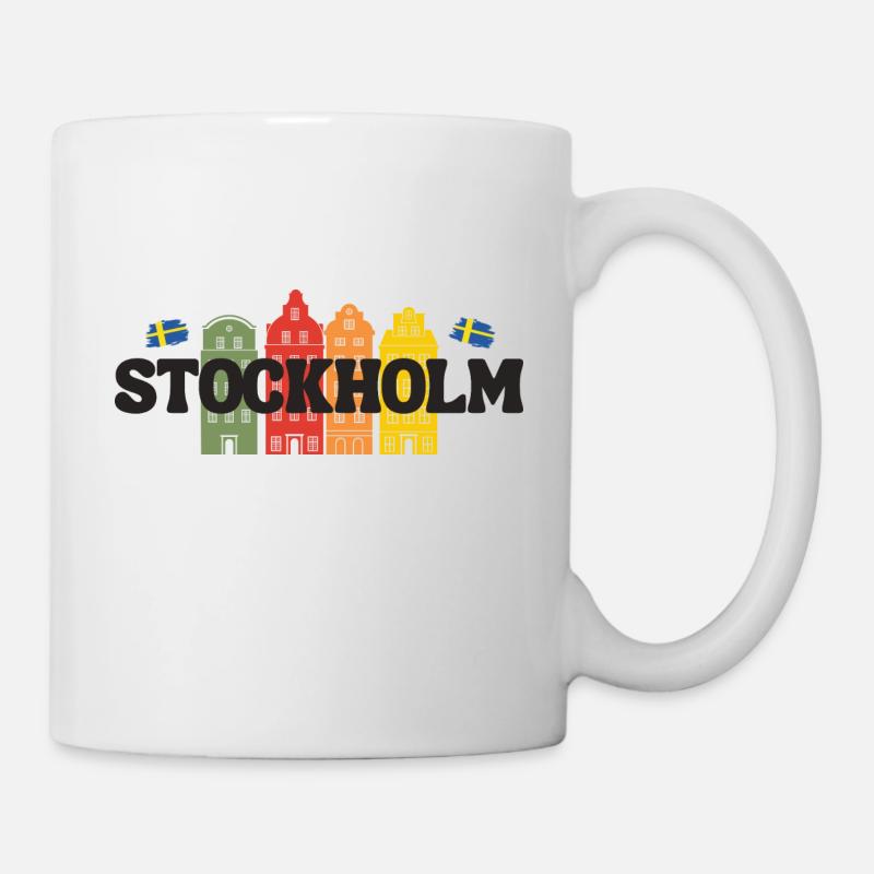 Stockholm - Mug - white